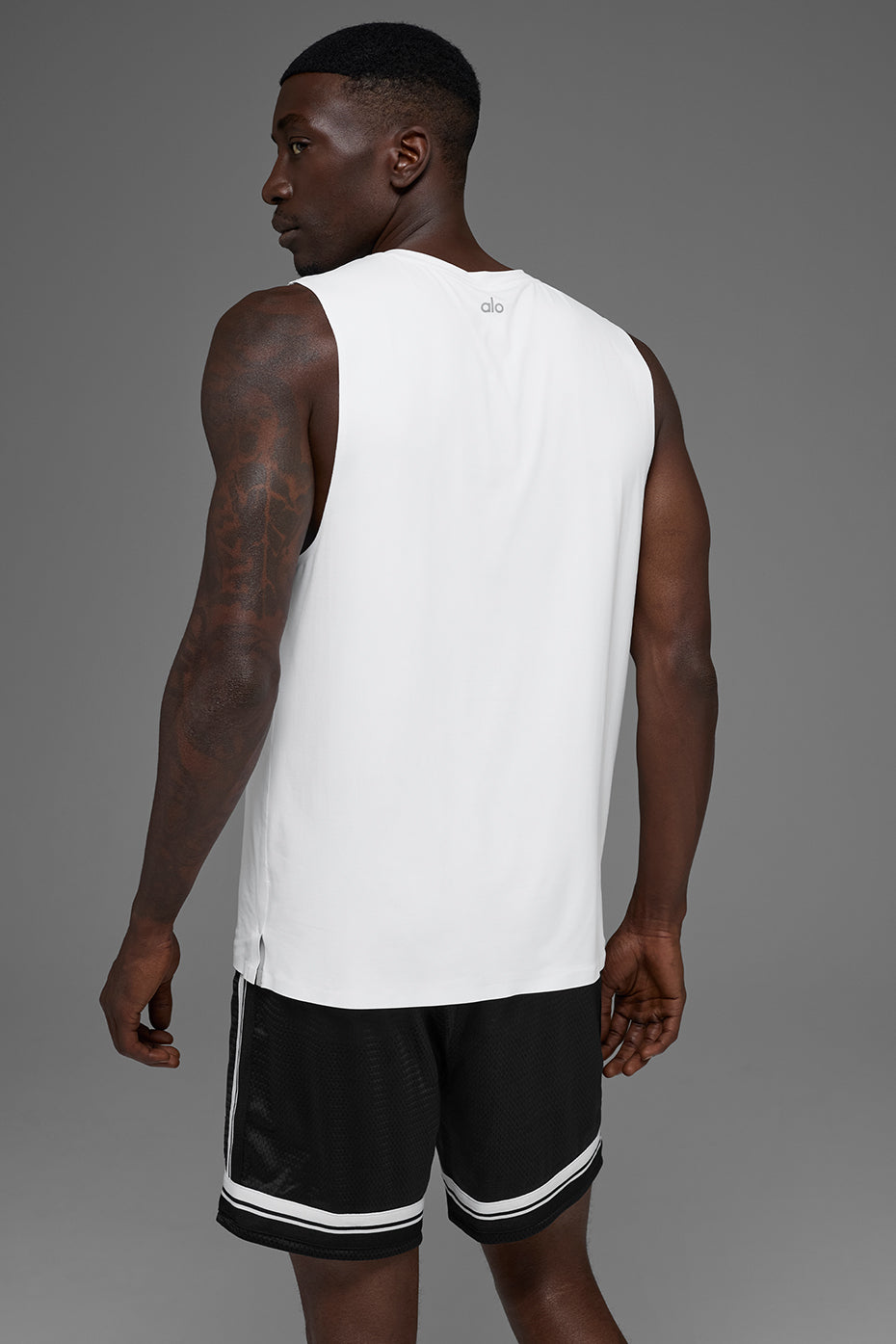 Idol Muscle Tank Top — White