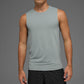 Idol Muscle Tank Top — Lunar Grey