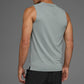 Idol Muscle Tank Top — Lunar Grey
