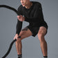 Triumph Long‑Sleeve Tee — Black