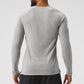 Triumph Long‑Sleeve Tee — Athletic Heather Grey