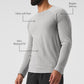 Triumph Long‑Sleeve Tee — Athletic Heather Grey
