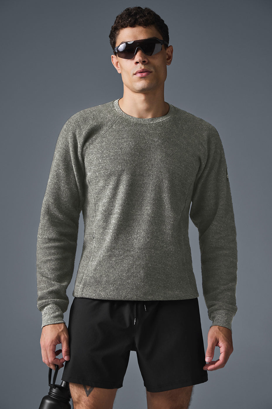 Triumph Crew Neck Sweatshirt — Grey Triblend