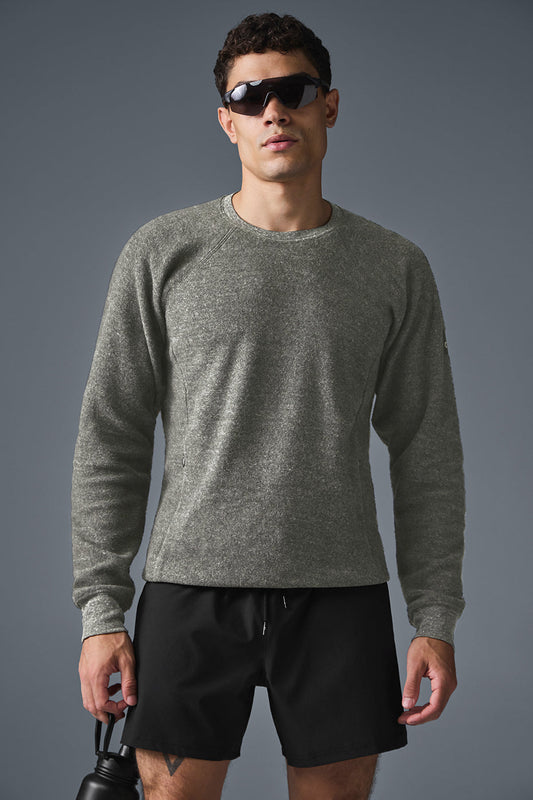 Triumph Crew Neck Sweatshirt — Grey Triblend