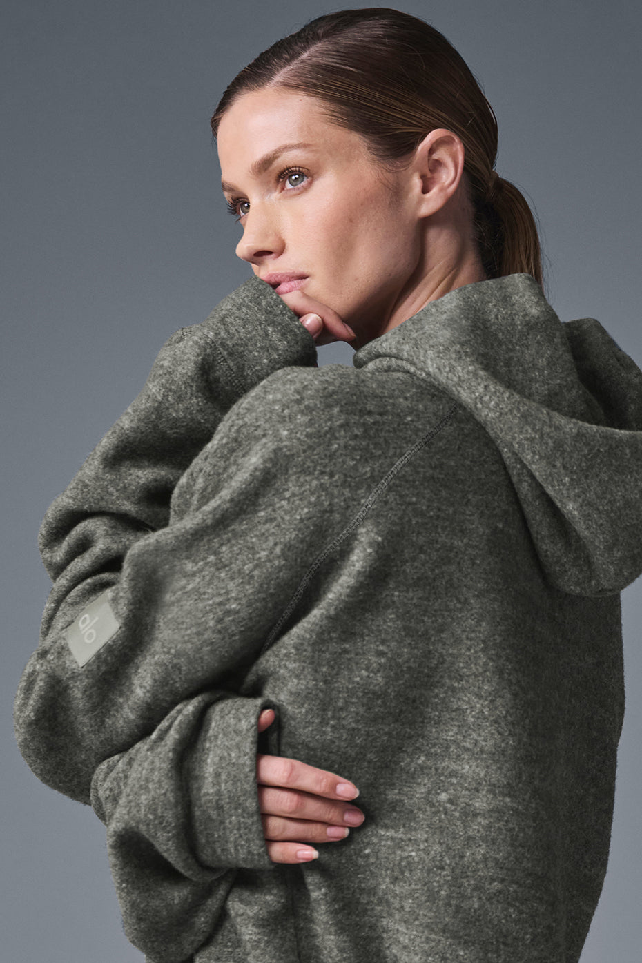 Triumph Hooded Sweatshirt — Grey Triblend
