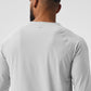 Idol Long‑Sleeve Performance Tee — Titanium