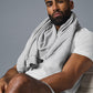 Micro Waffle Fast Break Hooded Sweatshirt — Athletic Heather Grey