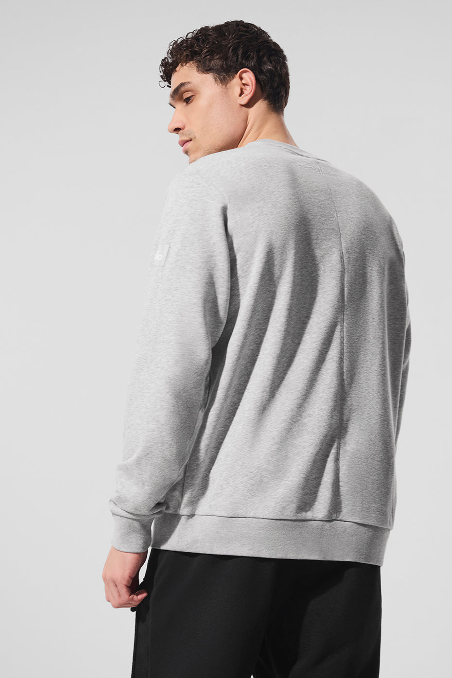 Qualifier Crewneck — Athletic Heather Grey