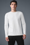 Conquer Reform Crewneck Long‑Sleeve — White