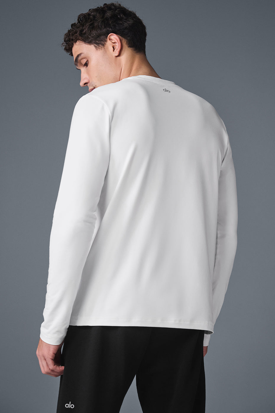 Conquer Reform Crewneck Long‑Sleeve — White