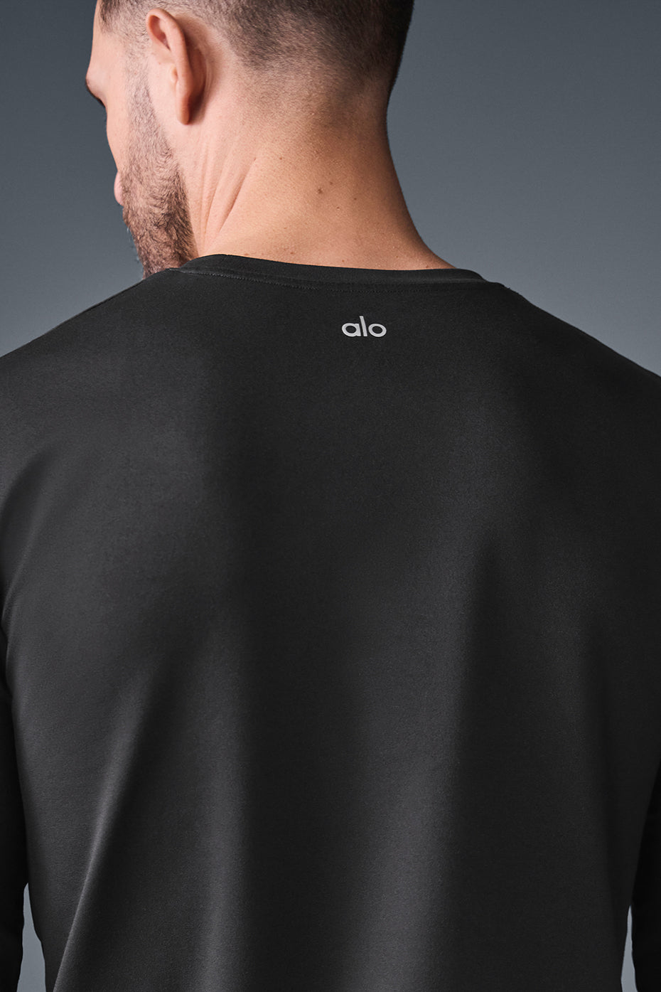 Conquer Reform Crewneck Long‑Sleeve — Black