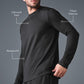 Conquer Reform Crewneck Long‑Sleeve — Black