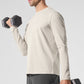 Conquer Reform Crewneck Long‑Sleeve — Bone