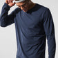 Conquer Reform Crewneck Long‑Sleeve — Navy