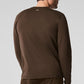 Conquer Reform Crewneck Long‑Sleeve — Espresso