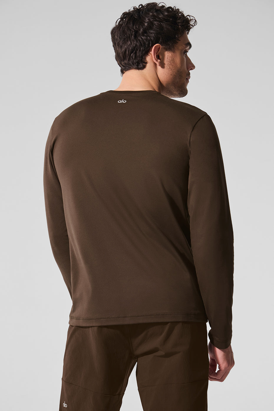Conquer Reform Crewneck Long‑Sleeve — Espresso