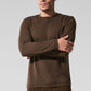 Conquer Reform Crewneck Long‑Sleeve — Espresso