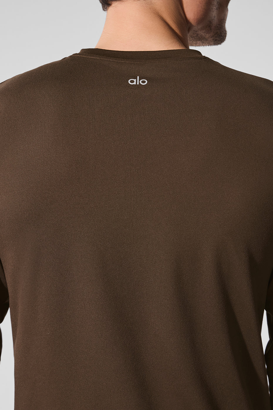Conquer Reform Crewneck Long‑Sleeve — Espresso