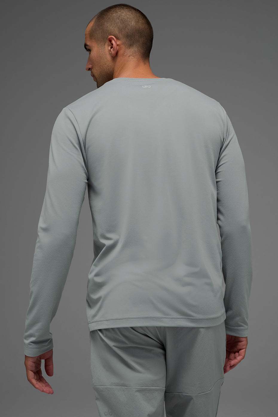 Conquer Reform Crewneck Long‑Sleeve — Lunar Grey