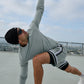 Conquer Reform Crewneck Long‑Sleeve — Lunar Grey