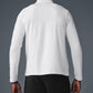 Conquer 1/4 Zip Reform Long‑Sleeve — White