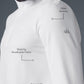 Conquer 1/4 Zip Reform Long‑Sleeve — White