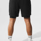 Conquer React 2 — In — 1 Performance Shorts — Black/Black