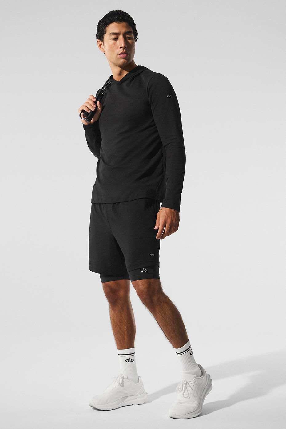 Conquer React 2 — In — 1 Performance Shorts — Black/Black