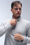 Conquer 1/4 Zip Reform Long‑Sleeve — Athletic Heather Grey