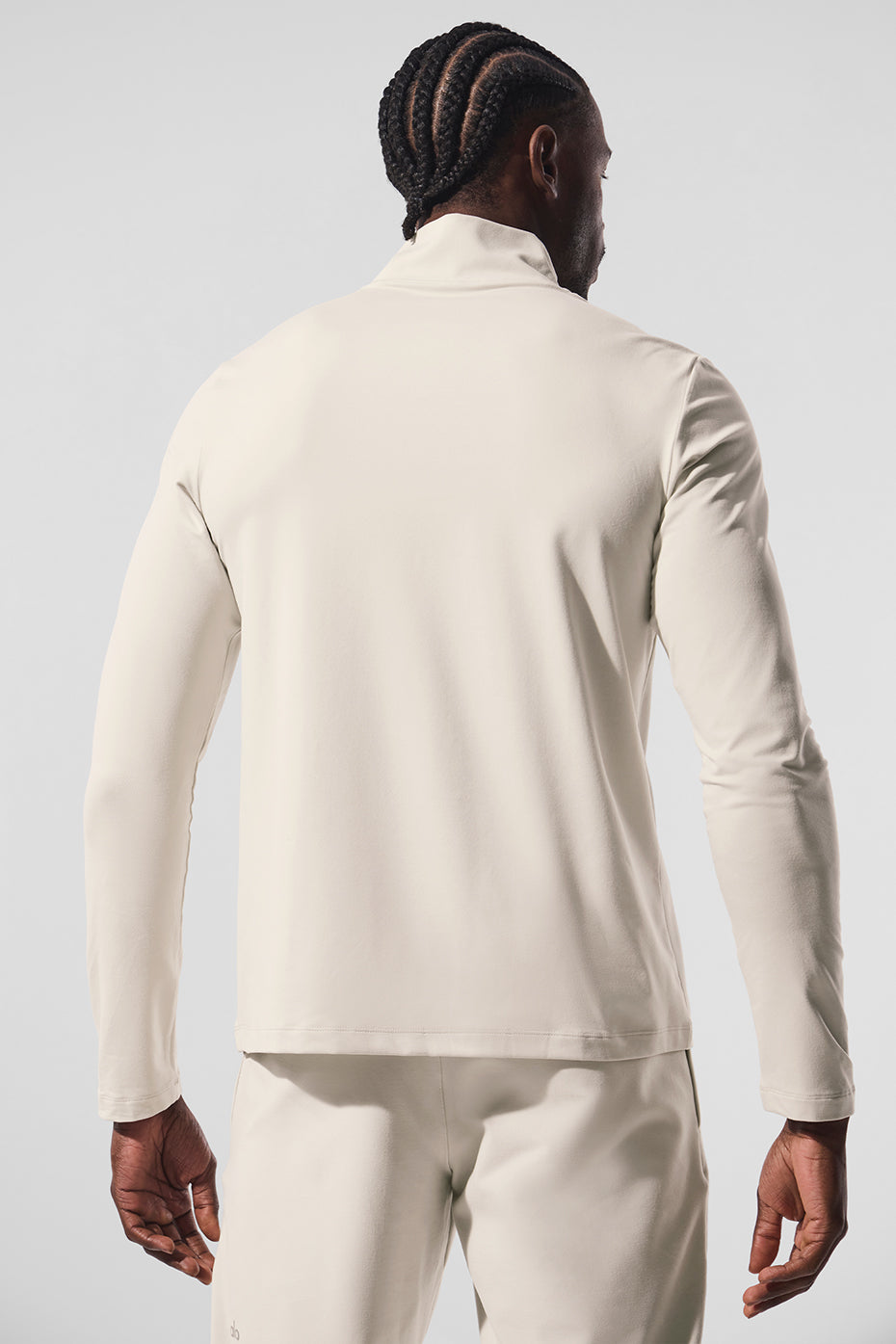 Conquer 1/4 Zip Reform Long‑Sleeve — Bone