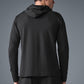 Conquer Reform Long‑Sleeve With Hood — Black