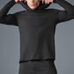 Conquer Reform Long‑Sleeve With Hood — Black