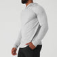 Conquer Reform Long‑Sleeve With Hood — Athletic Heather Grey