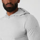 Conquer Reform Long‑Sleeve With Hood — Athletic Heather Grey