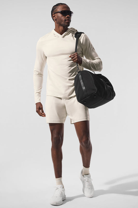 Conquer Reform Long‑Sleeve With Hood — Bone