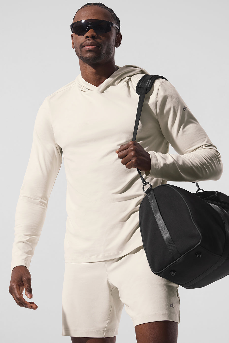 Conquer Reform Long‑Sleeve With Hood — Bone
