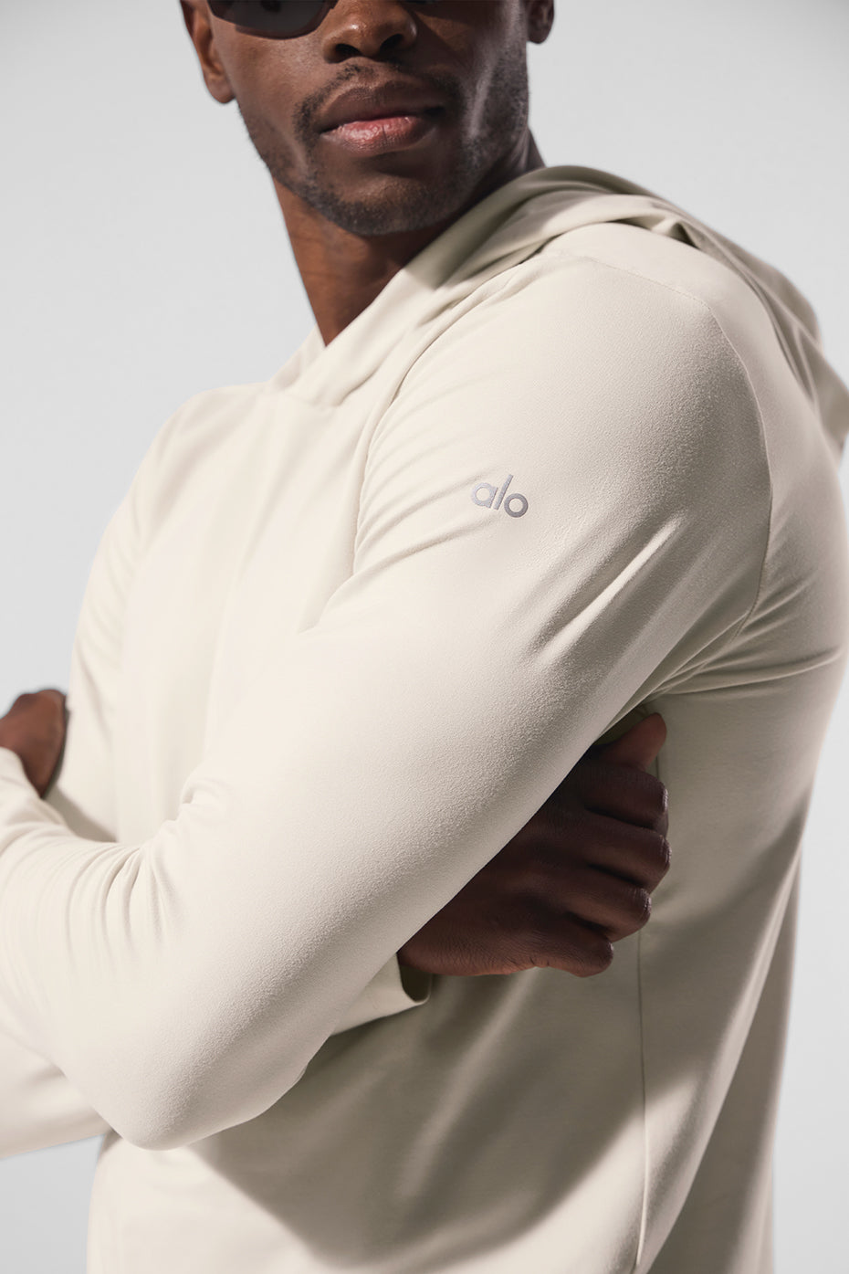 Conquer Reform Long‑Sleeve With Hood — Bone