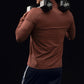 Conquer Reform Long‑Sleeve With Hood — Chestnut