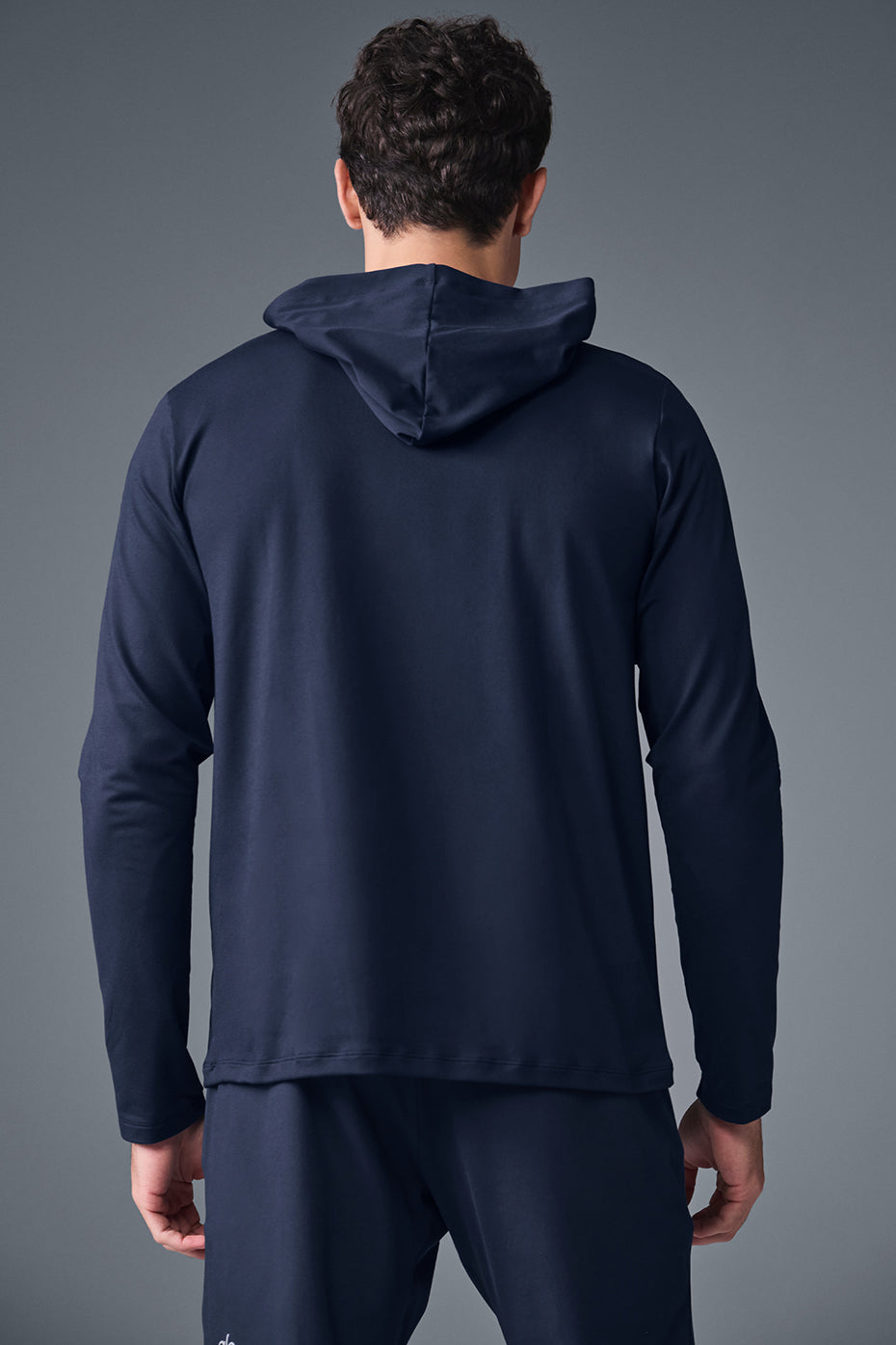 Conquer Reform Long‑Sleeve With Hood — Navy