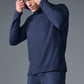 Conquer Reform Long‑Sleeve With Hood — Navy