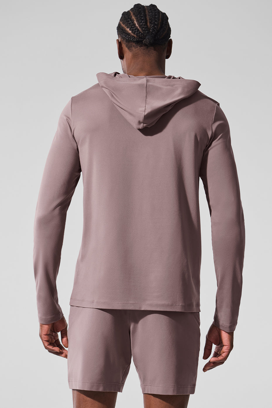 Conquer Reform Long‑Sleeve With Hood — Mushroom