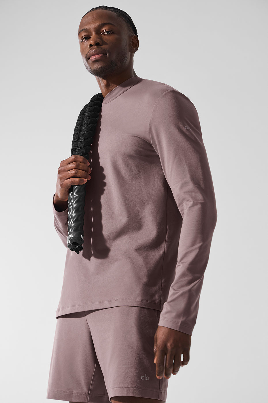 Conquer Reform Long‑Sleeve With Hood — Mushroom