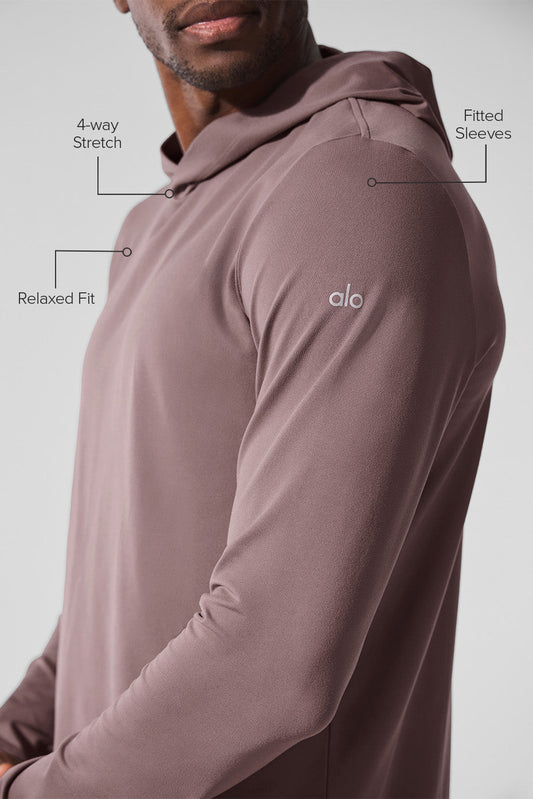 Conquer Reform Long‑Sleeve With Hood — Mushroom