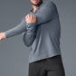 Conquer Reform Long‑Sleeve With Hood — Steel Grey