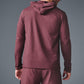 Conquer Reform Long‑Sleeve With Hood — Burgundy Truffle
