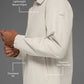 Torrent Overshirt — Bone