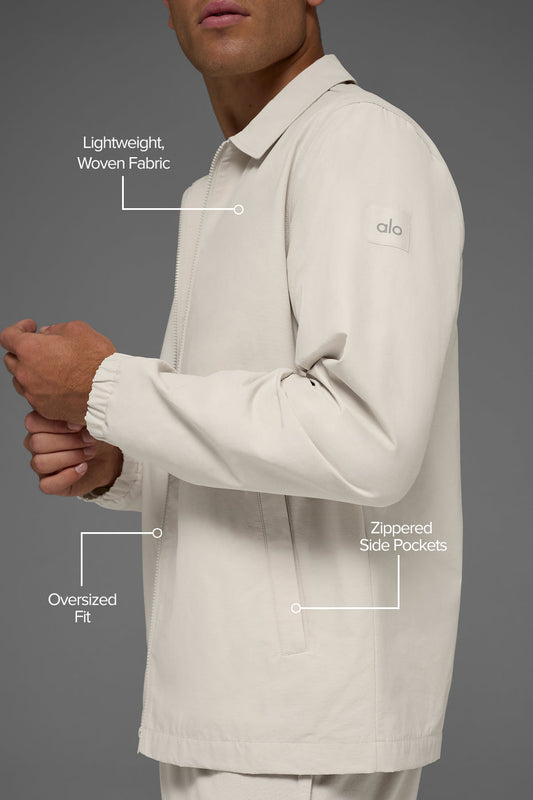 Torrent Overshirt — Bone