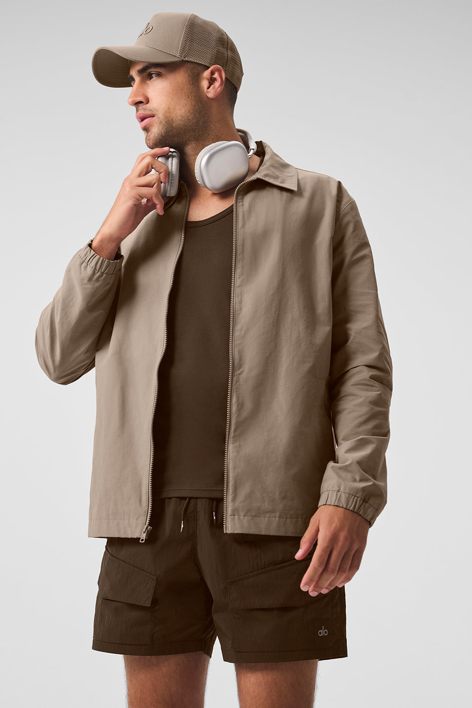 Torrent Overshirt — Gravel