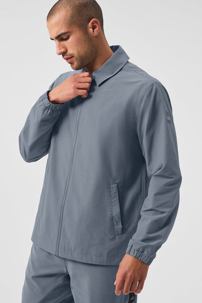 Torrent Overshirt — Steel Grey