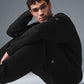 Chill Crew Neck Crew Sweatshirt — Black